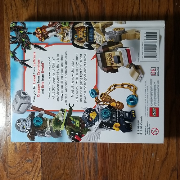 Lego Chima Character Encyclopedia Book - Picture 4 of 10